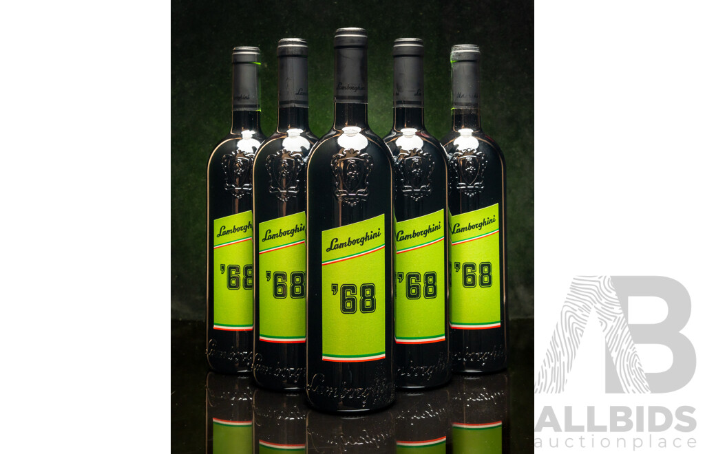 Lamborghini 68 Umbria Cabernet Sauvignon Merlot Sangiovese 750ml - Case of Six Bottles - RRP $1,008