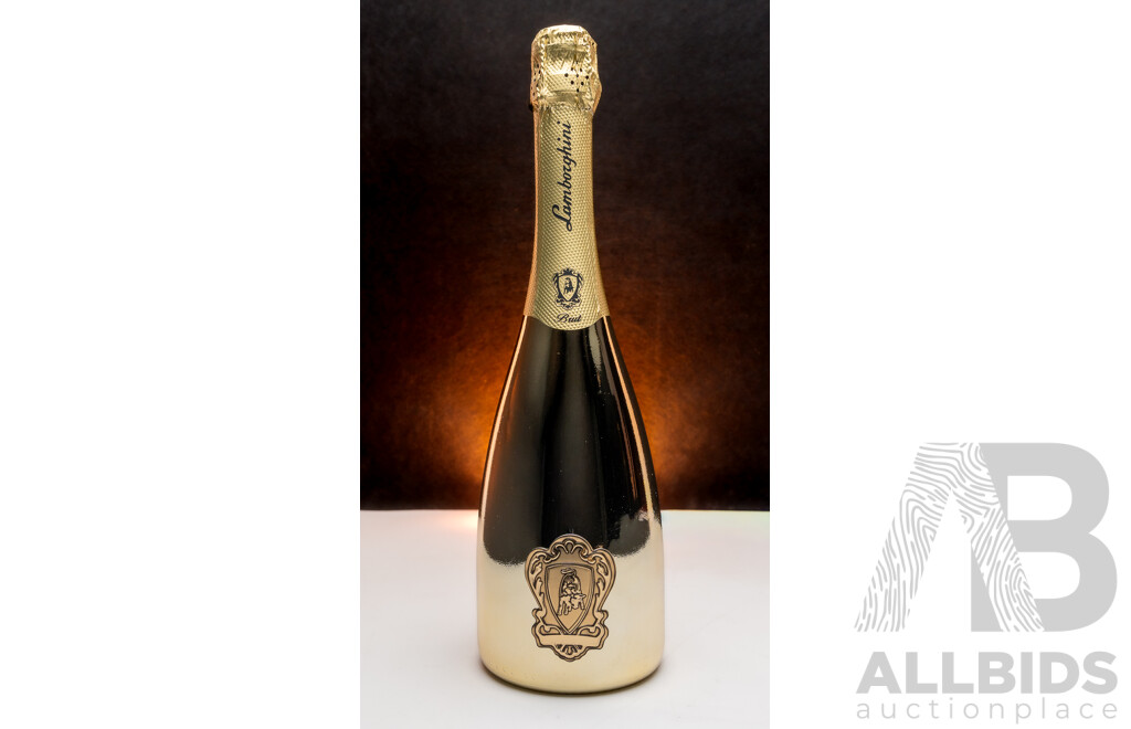 Lamborghini Gold Brut Pinot Noir Chardonnay NV 750ml - RRP $189