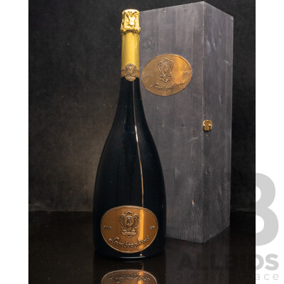 Jeroboam Lamborghini The Legend Metodo Classico Vintage Organic Sparkling Pinot Noir - 3L Bottle in Wooden Box - RRP $1,500