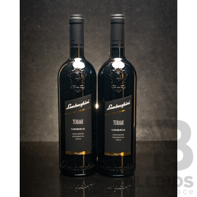 Lamborghini Torami Cabernet Sauvignon Sangiovese 750ml - Lot of Two Bottles - RRP $356