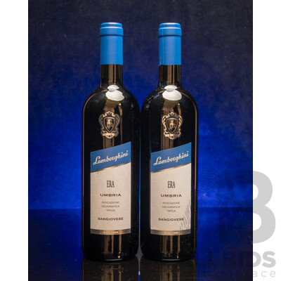 Lamborghini Era Sangiovese 750ml - Lot of Two Bottles - RRP $336