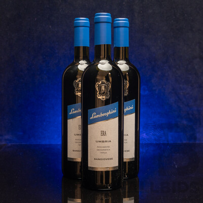 Lamborghini Era Sangiovese 750ml - Lot of Three Bottles - RRP $504