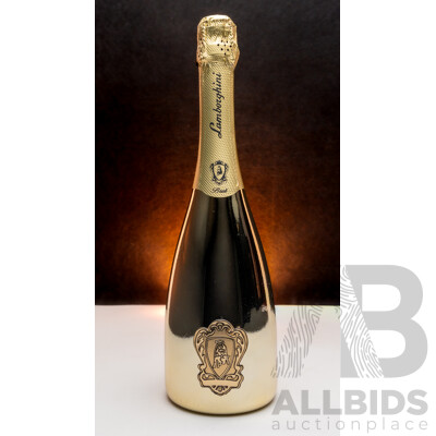 Lamborghini Gold Brut Pinot Noir Chardonnay NV 750ml - RRP $189