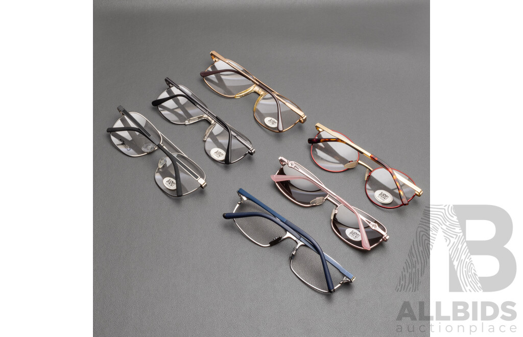 Wire Framed Glasses Bundle - Lot of 6