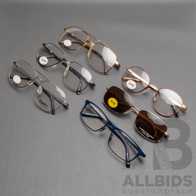 Wire Framed Glasses Bundle - Lot of 6