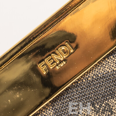 Fendi ‘First’ Brown Leather Handbag