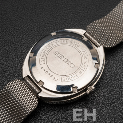 Seiko Business-A Diashock 27 Jewels Automatic Vintage Watch, 8346-7000, 35mm, Silver Slimline