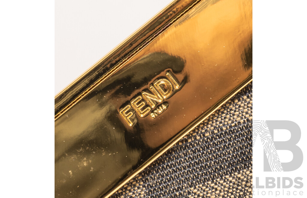 Fendi ‘First’ Brown Leather Handbag