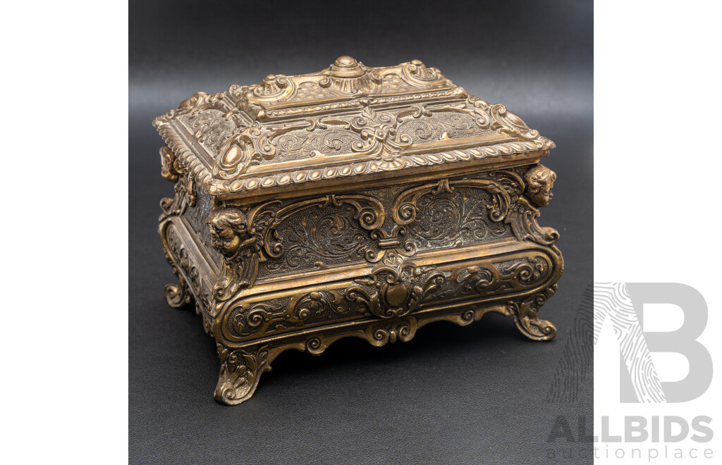 Vintage French Louis XV Style Trinket Box