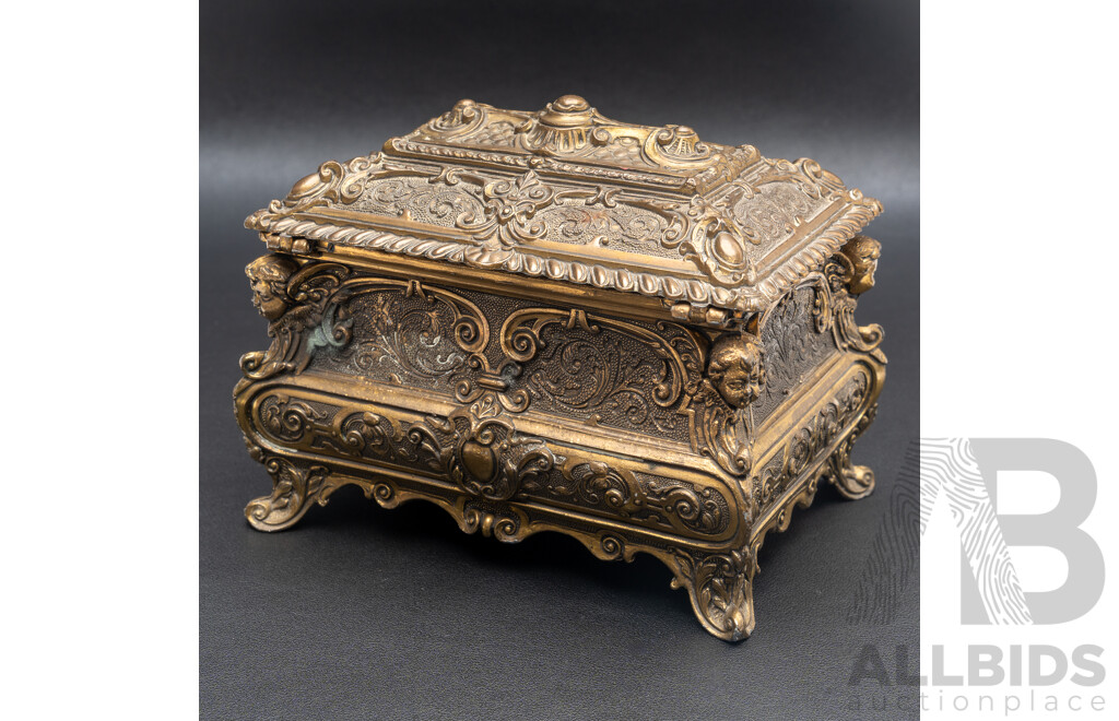 Vintage French Louis XV Style Trinket Box