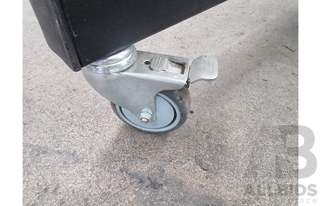 Sharp (PN-70SC3) 70-Inch Interactive Whiteboard Monitor Mounted on Ultralift Australia Wheeled Stand