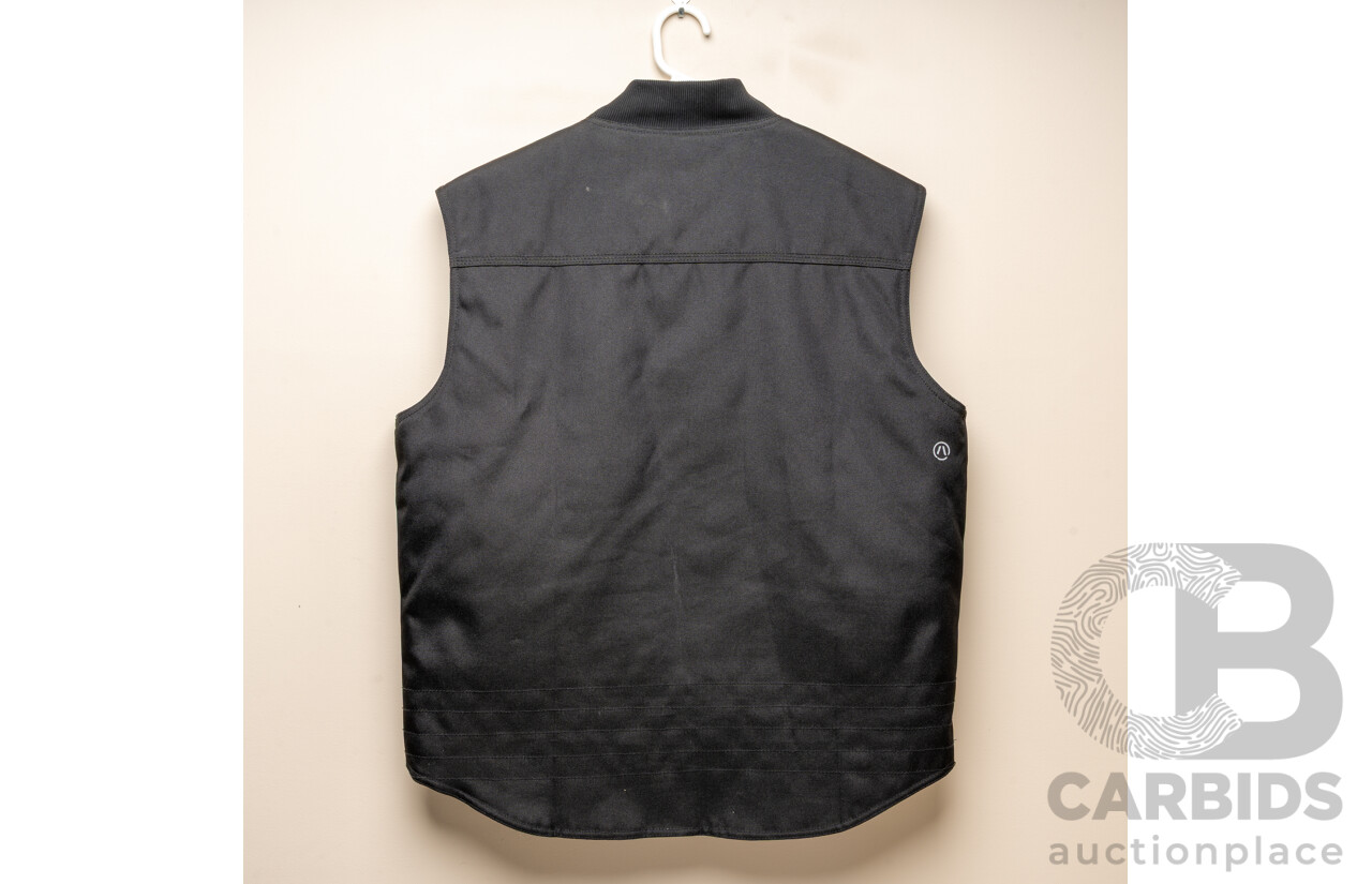 Akin Moto Flannel and Motorcycle Vest