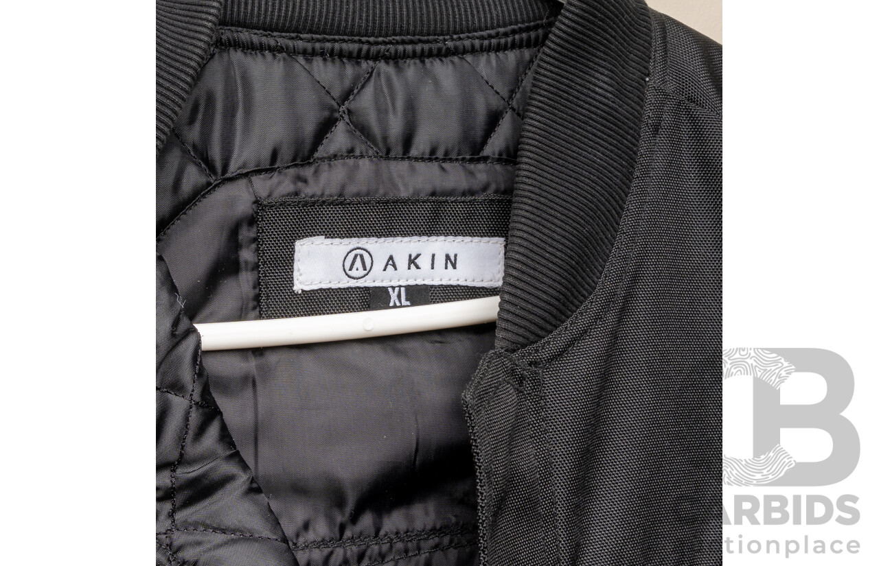 Akin Moto Flannel and Motorcycle Vest