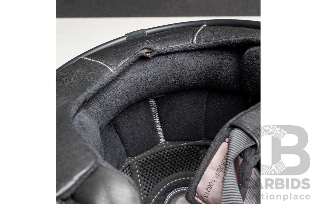 Bell Bullitt Reverb Helmet with Clear, Chrome and Black Visors and Carry Bag