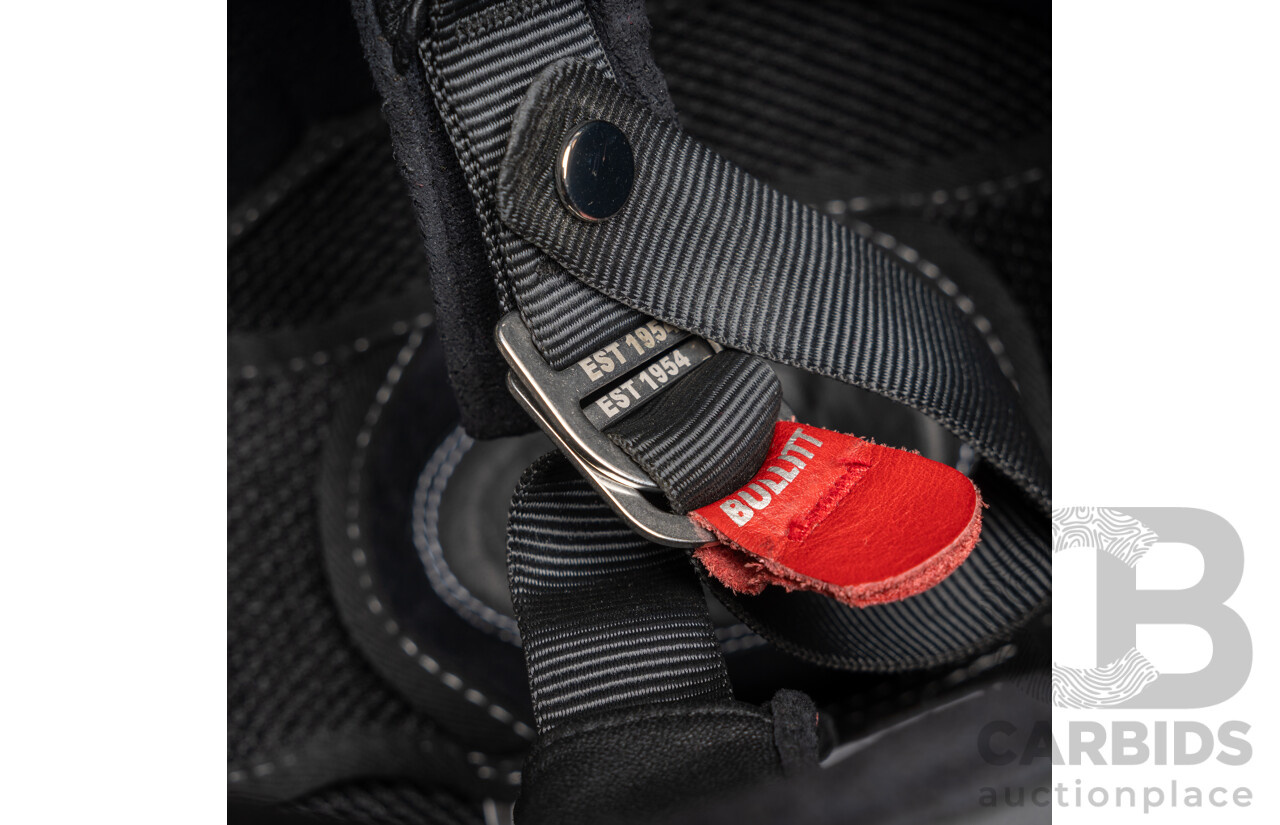 Bell Bullitt Reverb Helmet with Clear, Chrome and Black Visors and Carry Bag