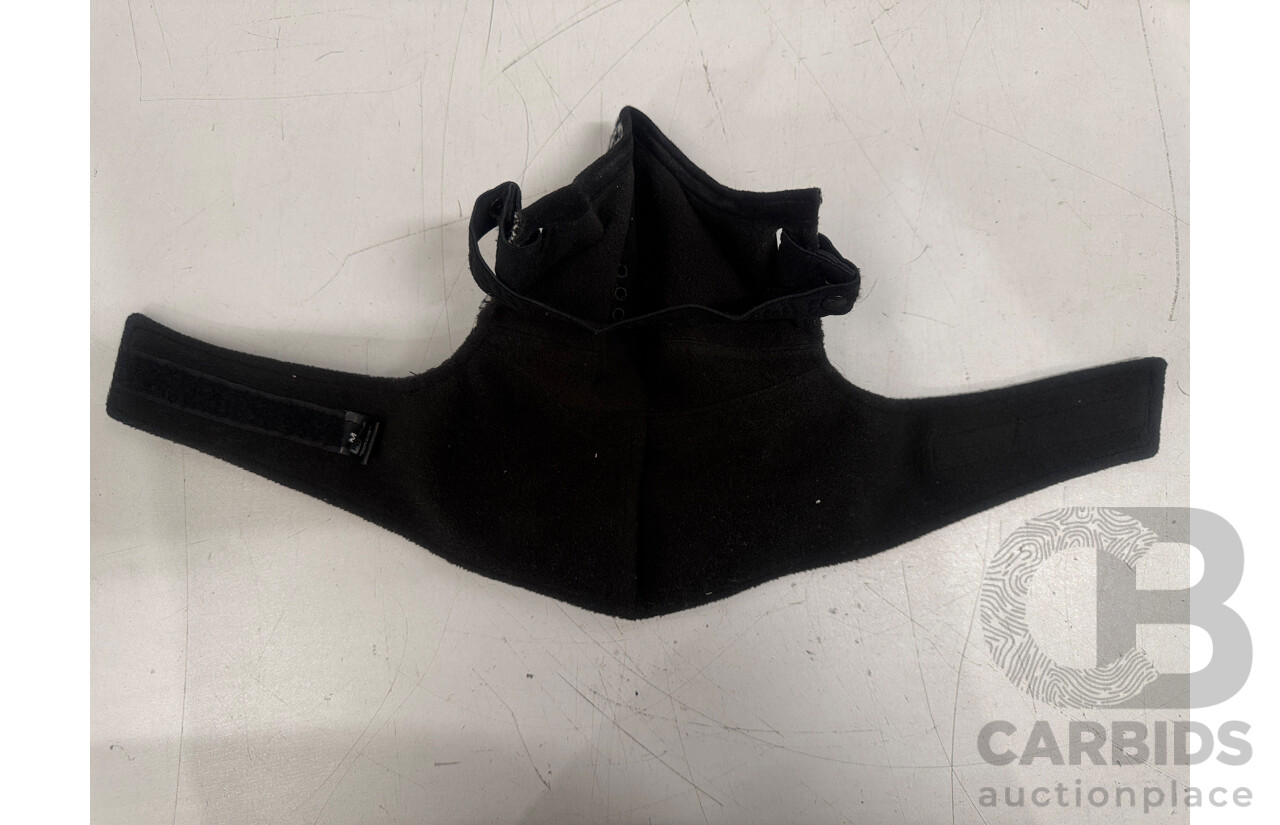 3x Ixon, Suomy, Five5 Motorcycle Riding Gloves + Rarebird, Reviti Wind Collar