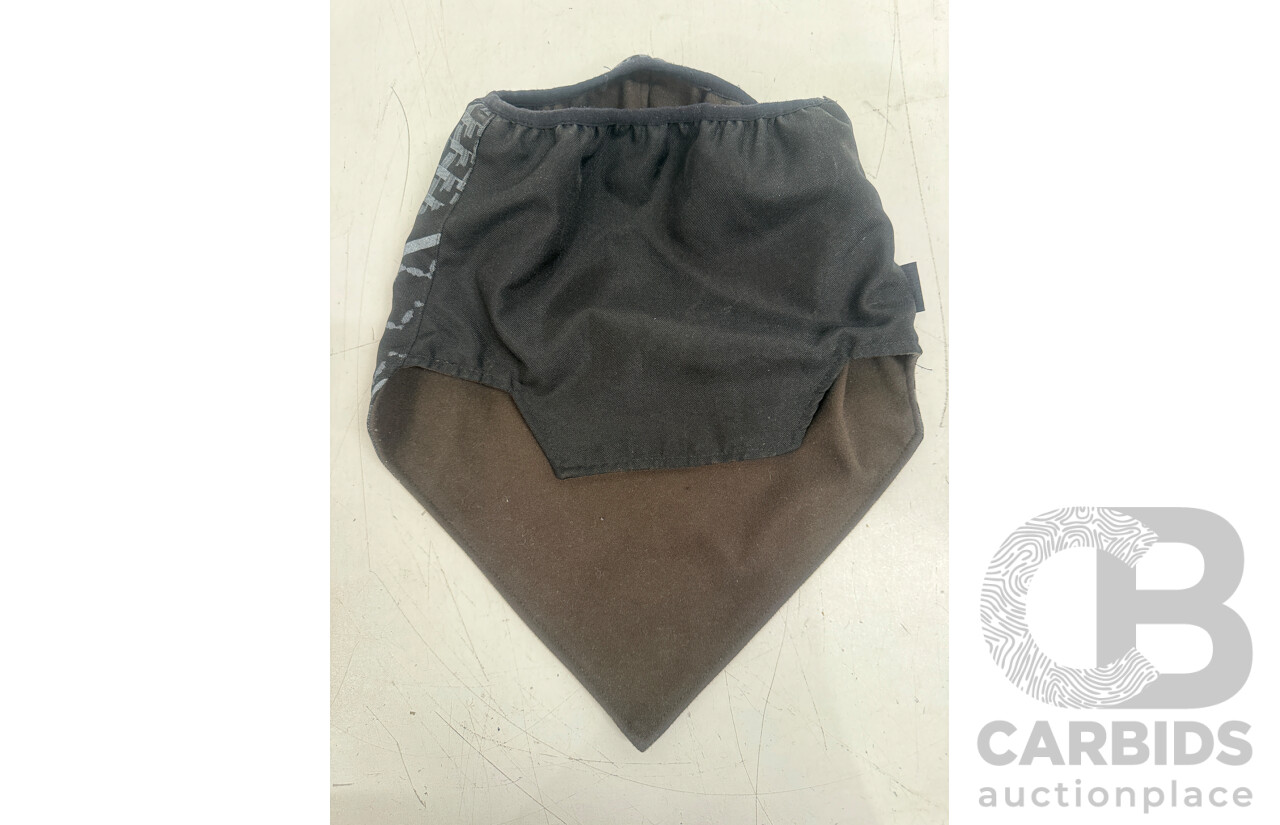 3x Ixon, Suomy, Five5 Motorcycle Riding Gloves + Rarebird, Reviti Wind Collar