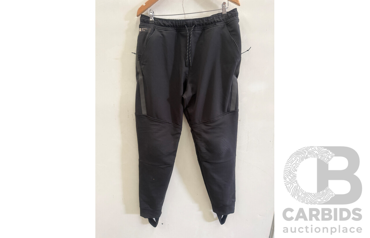 Revit Parabolica Black Textile Pants