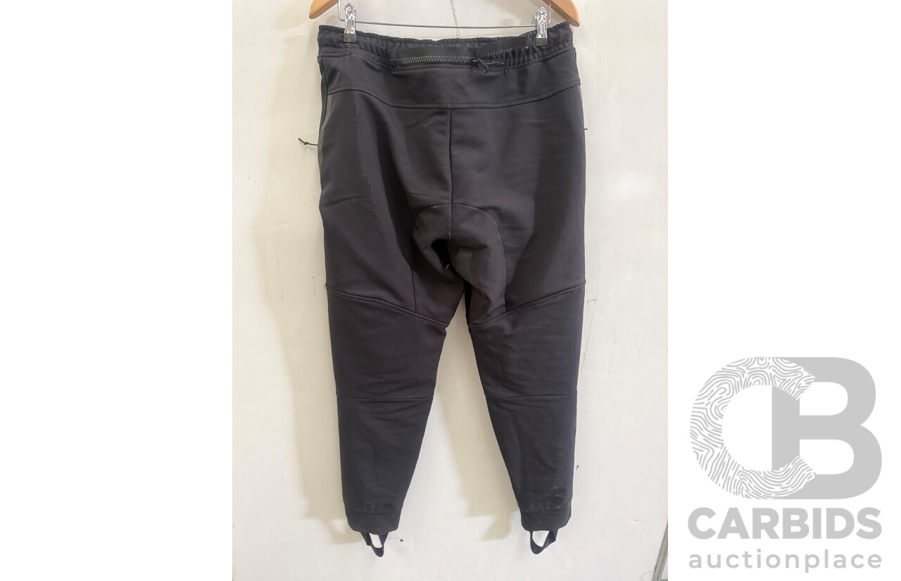 Revit Parabolica Black Textile Pants