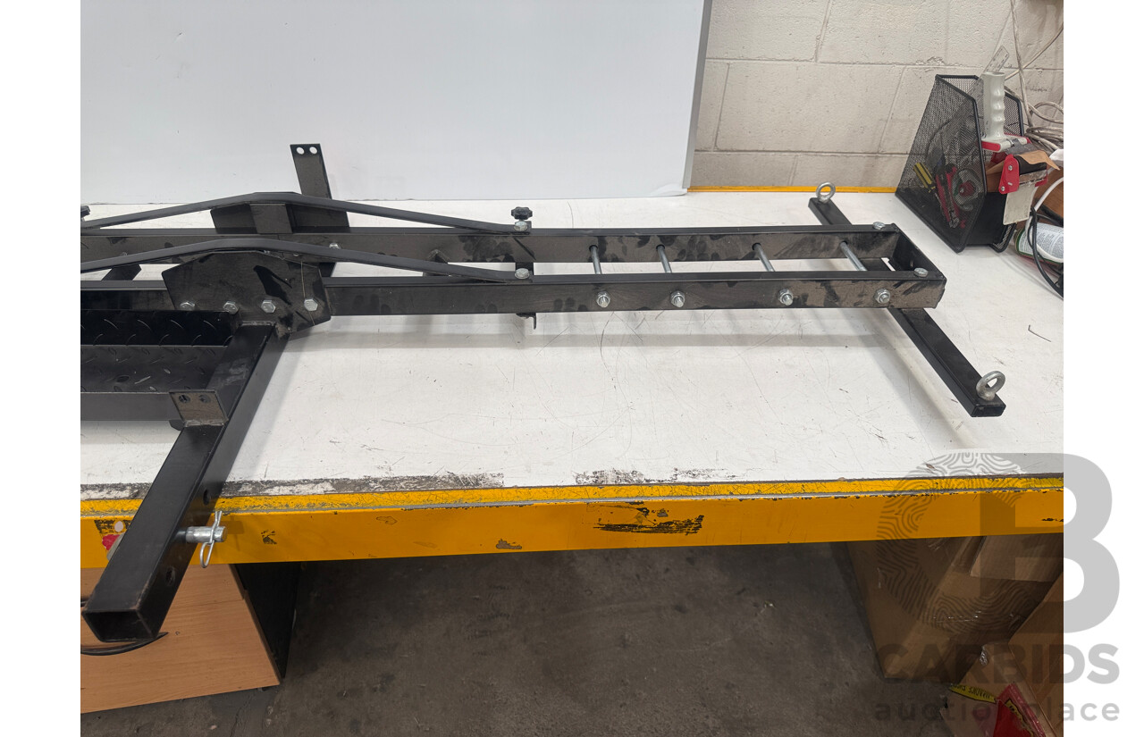 Giantz Motorcycle Motorbike Carrier Rack with Ramp Weight Cap 200Kg