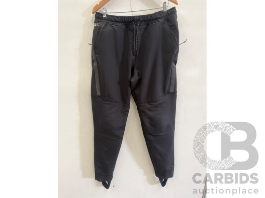 Revit Parabolica Black Textile Pants