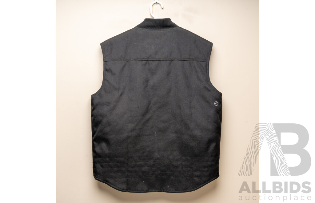 Akin Moto Flannel and Motorcycle Vest