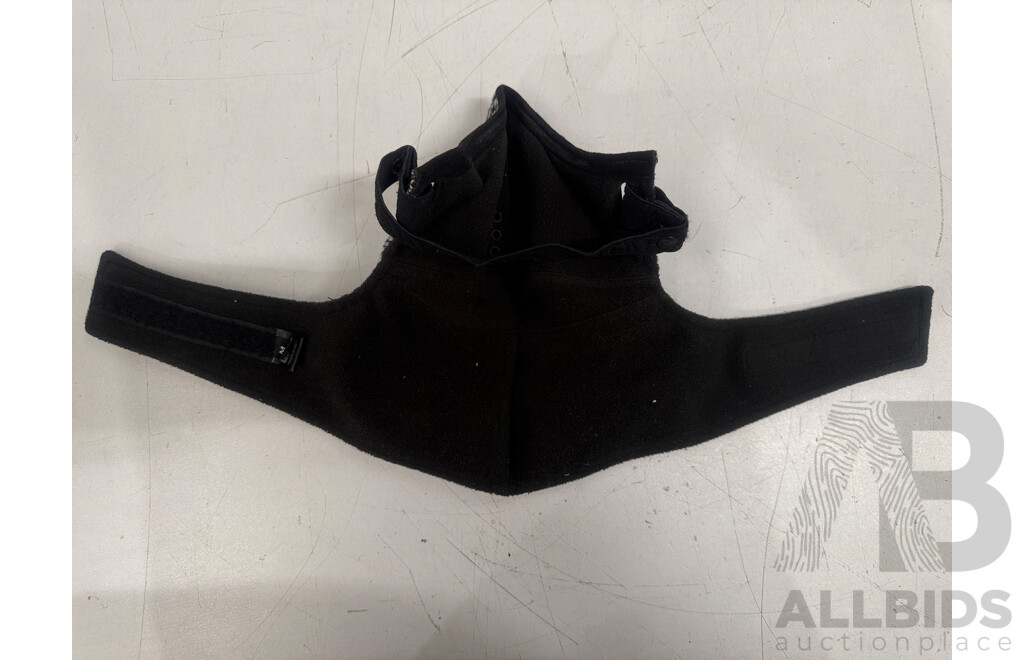 3x Ixon, Suomy, Five5 Motorcycle Riding Gloves + Rarebird, Reviti Wind Collar