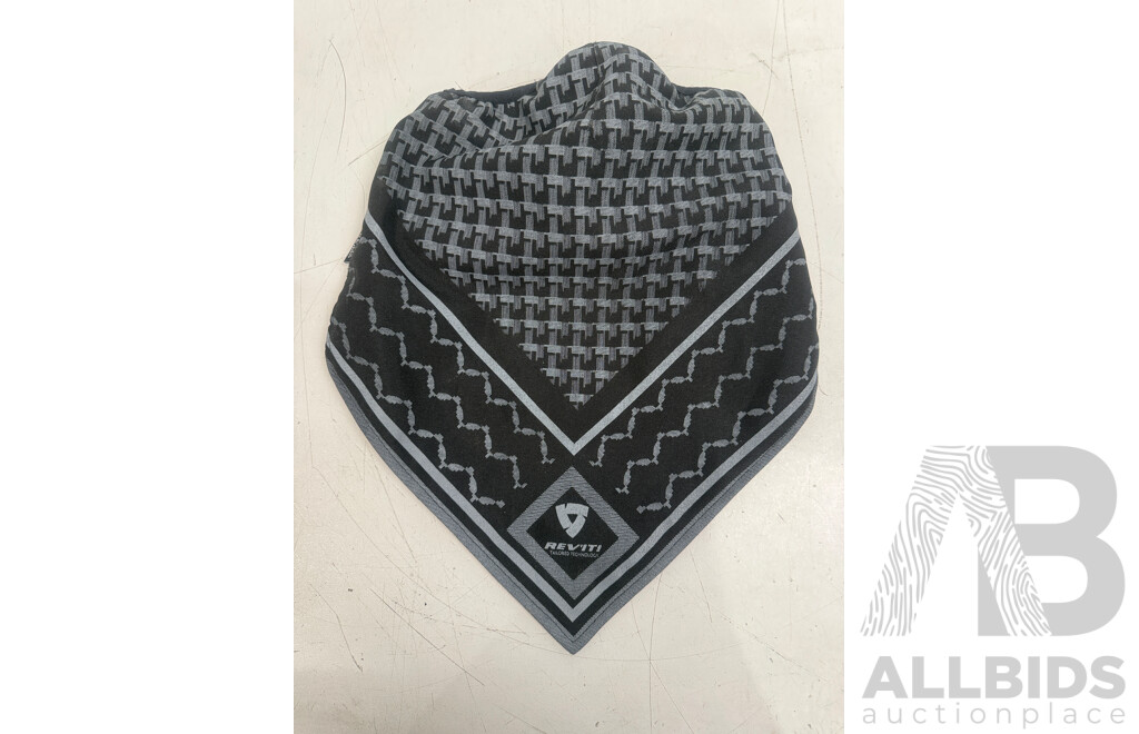 3x Ixon, Suomy, Five5 Motorcycle Riding Gloves + Rarebird, Reviti Wind Collar