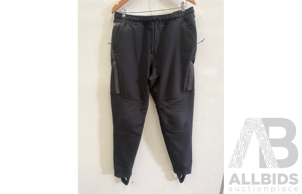 Revit Parabolica Black Textile Pants