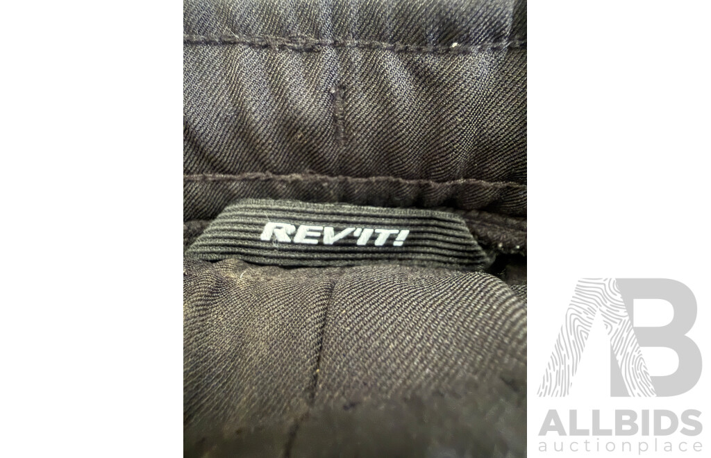 Revit Parabolica Black Textile Pants