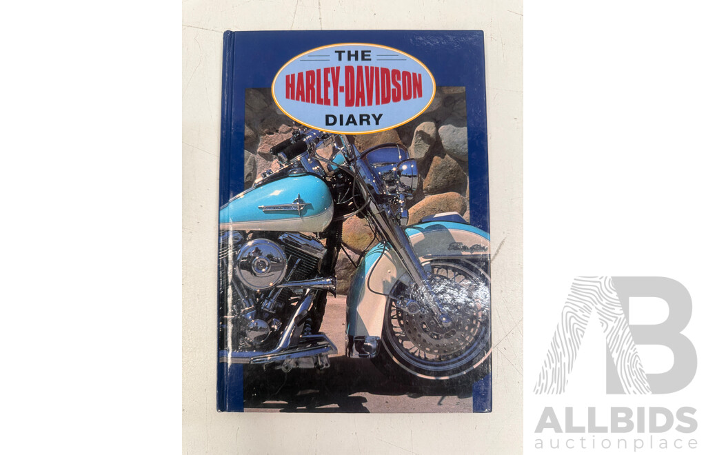 Harley Davidson Diary , 1x Open Weaved Nylon Net with Hooks