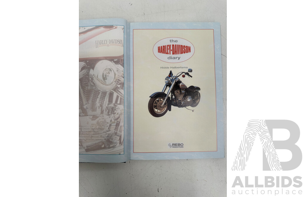 Harley Davidson Diary , 1x Open Weaved Nylon Net with Hooks