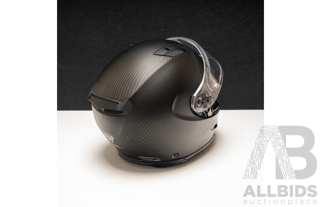 Forcite MK1S Carbon Fibre Smart Motorcycle Helmet with Inbuilt Camera GPS Infront Vision