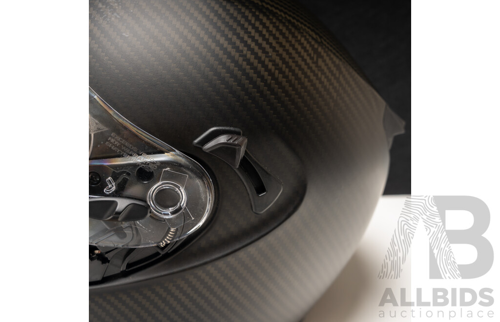 Forcite MK1S Carbon Fibre Smart Motorcycle Helmet with Inbuilt Camera GPS Infront Vision