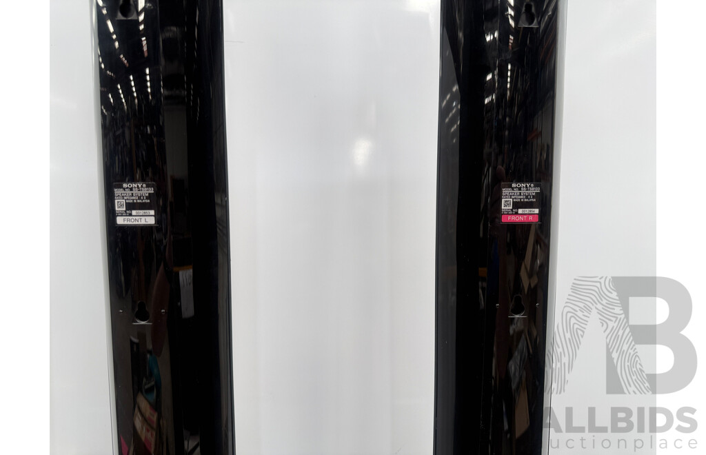 Sony Blu-Ray Disc/DVD Home Theatre System - BDV-N9200W - 4x Tower Surround Speakers + 1x Centre Speaker + 1x Ampilifier + 1x Sub Woofer + 1x Remote