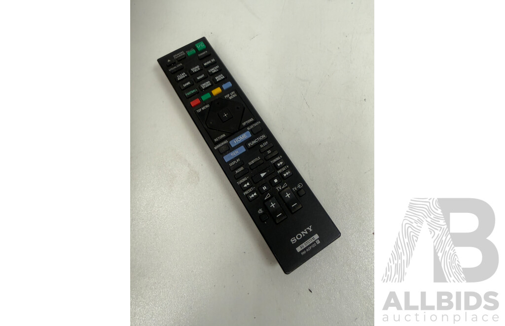 Sony Blu-Ray Disc/DVD Home Theatre System - BDV-N9200W - 4x Tower Surround Speakers + 1x Centre Speaker + 1x Ampilifier + 1x Sub Woofer + 1x Remote