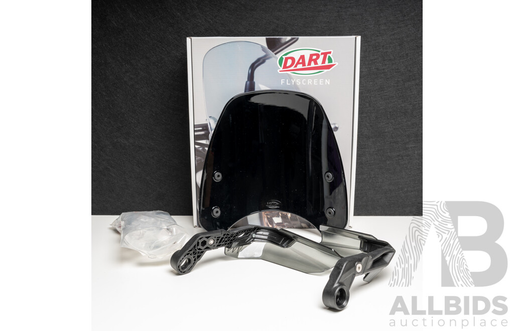 Barkbusters Aero GP Lever Protectors & Dart Piranha Flyscreen Midnight Tint