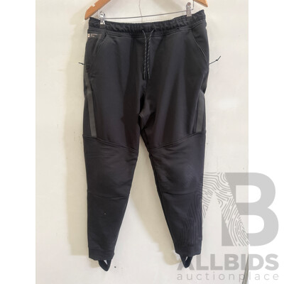 Revit Parabolica Black Textile Pants