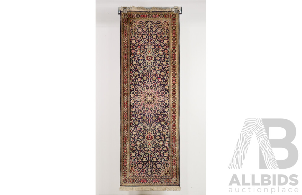 Hand Knotted Persian Silk Rug