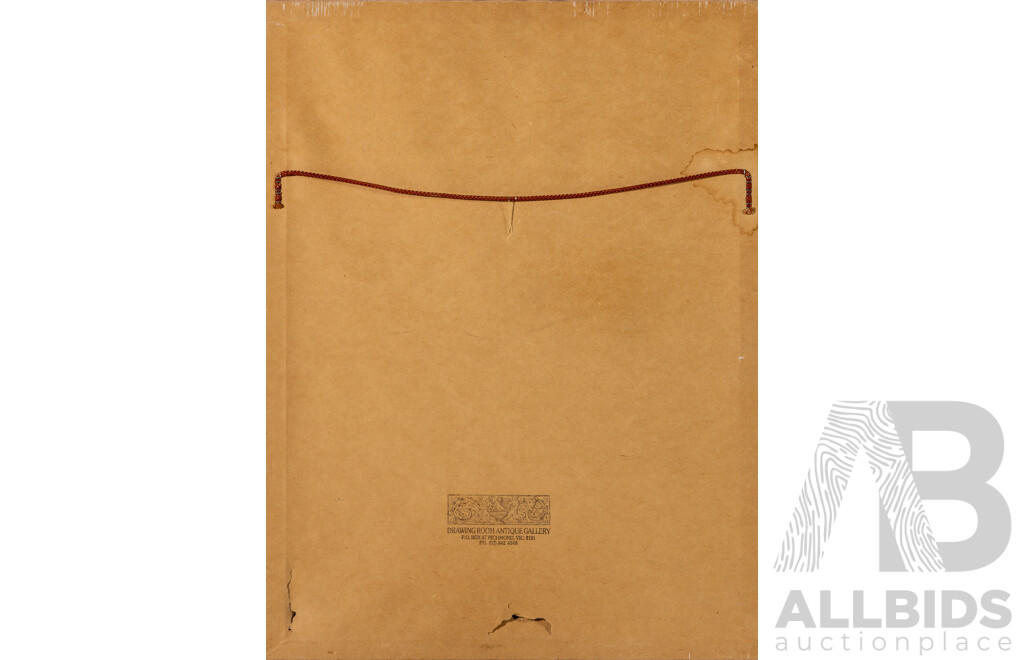 (After) Virgilio Tojetti (19th Century, Spanish, 1851-1901), Night Fall, Engraving Print After Original, 55 x 41 cm