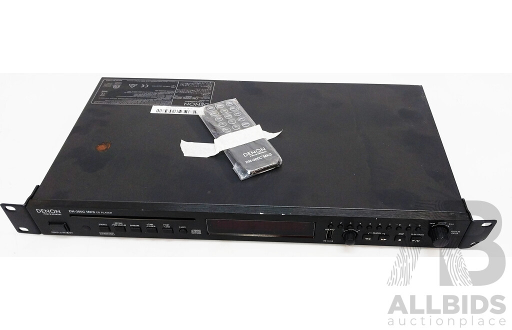 Denon DN-300C MKII CD Player with Tempo Control