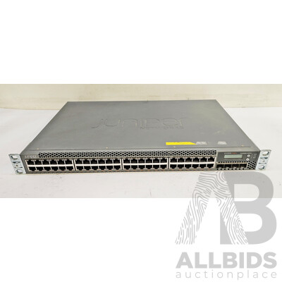 Juniper Networks (EX3300-48P) EX3300 48-Port PoE+ Gigabit Ethernet Switch