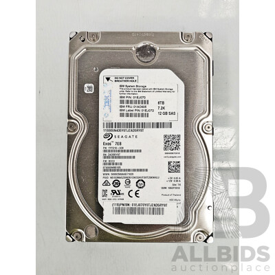 Seagate (1YY210-039) 6TB SAS 7.2K 3.5-Inch Hard Drive