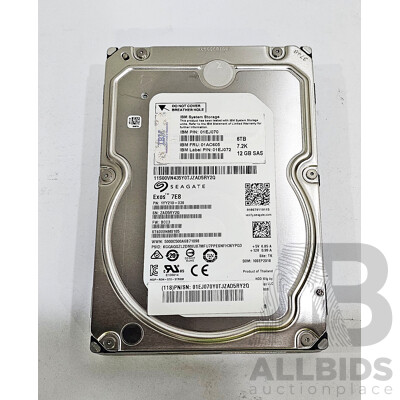 Seagate (Exos) 6TB SAS 12Gbps 3.5-Inch Hard Drive