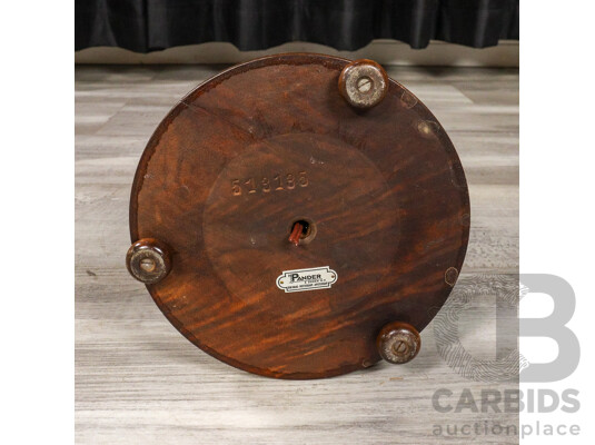 Vintage Oak Barley Twist Lamp Base