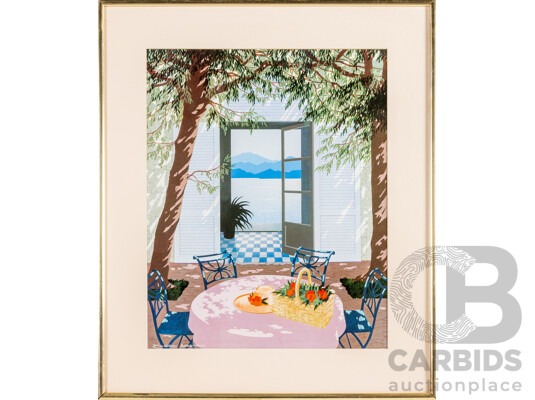 Richard Akerman (20th Century, British, 1942-2005), Fruits De Provence I & II, Original Vintage Colour Print, 66H x 56W cm (frames) (2)