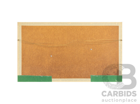 Artist Unknown (20th Century), Galloping Trio of Horse, Mid Century Copper-Style Horses on Textile Backboard, 43H x 73W cm (frame)