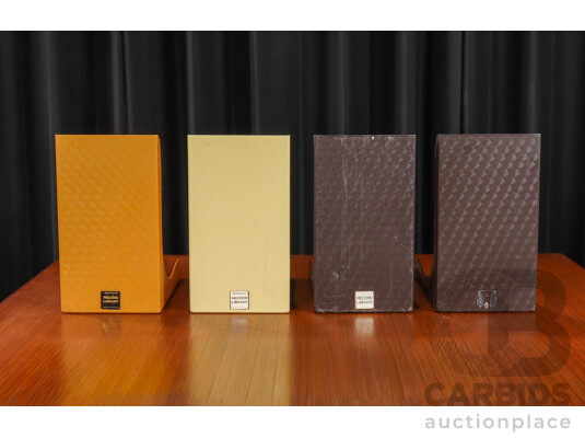 Collection of Four Vintage Audiosonic Record Stands