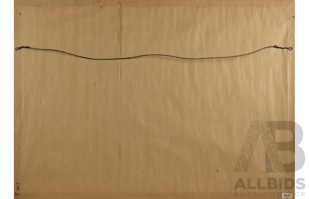 John Pointon (20th Century, Australian, 1936-), Paddington Block, Reproduction Print After Original Oil, 68 X 96 Cm (Frame)