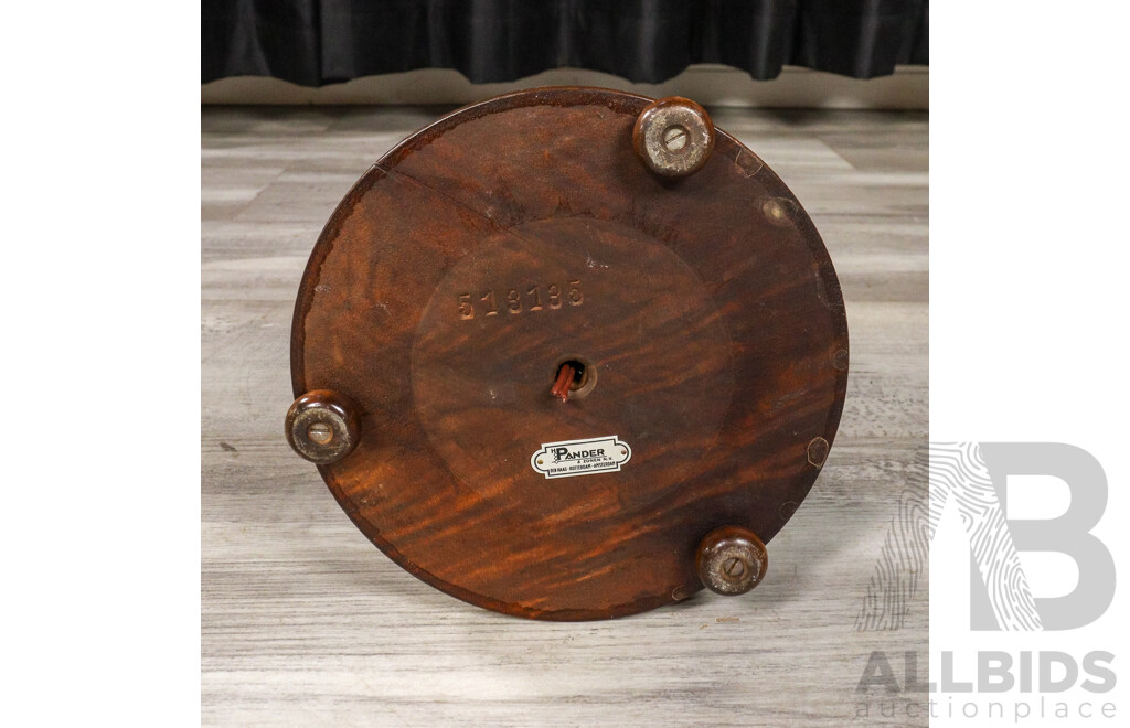 Vintage Oak Barley Twist Lamp Base